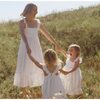 Women's Mara Ruffle Tie Back Dress, Embroidered Cotton Voile - Dresses - 2