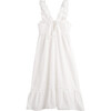 Women's Mara Ruffle Tie Back Dress, Embroidered Cotton Voile - Dresses - 3