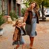 Women's Penelope Cropped Teddy Coat, Coco - Jackets - 2