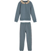 Cornelia Jogger Set, Dusty Blue - Mixed Apparel Set - 1 - thumbnail