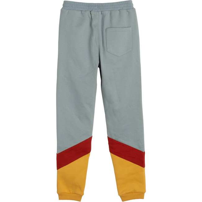 Dale Colorblock Jogger, Dusty Blue Multi - Sweatpants - 3