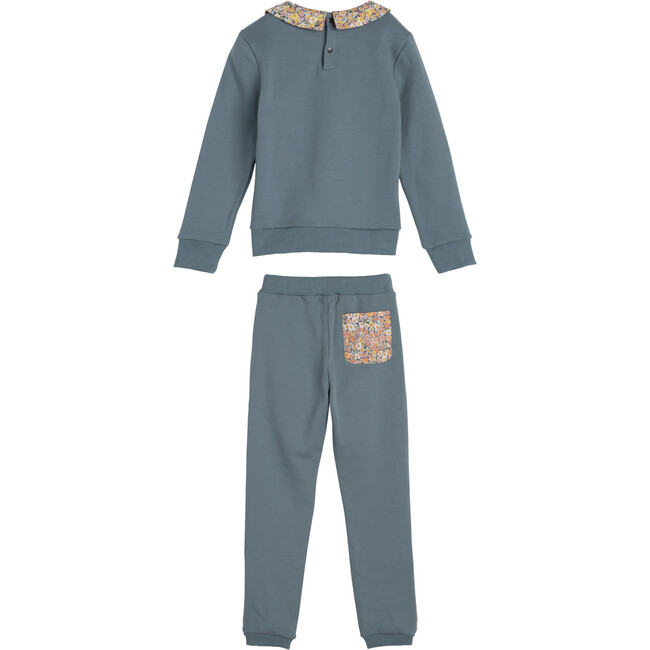 Cornelia Jogger Set, Dusty Blue - Mixed Apparel Set - 3
