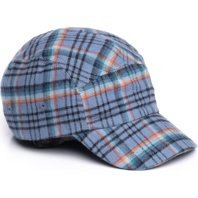 Cameron Cap, Blue & Red Plaid - Hats - 2