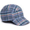 Cameron Cap, Blue & Red Plaid - Hats - 2