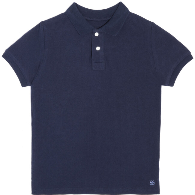 Hudson Polo Shirt, Navy - Polo Shirts - 1