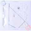 3pc Bear Love Mountains Towel Set, Cream - Mixed Apparel Set - 1 - thumbnail