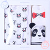5pc Panda Print Homecoming Set, Cream - Mixed Apparel Set - 1 - thumbnail