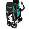 Multifunction Double Stroller Wagon 2 Seater, Teal - Double Strollers - 6