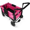 Multifunction Double Stroller Wagon 2 Seater, Pink - Double Strollers - 5