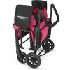 Multifunction Double Stroller Wagon 2 Seater, Pink - Double Strollers - 6
