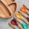 5-Pack Baby Bamboo Forks, Multi - Tabletop - 3