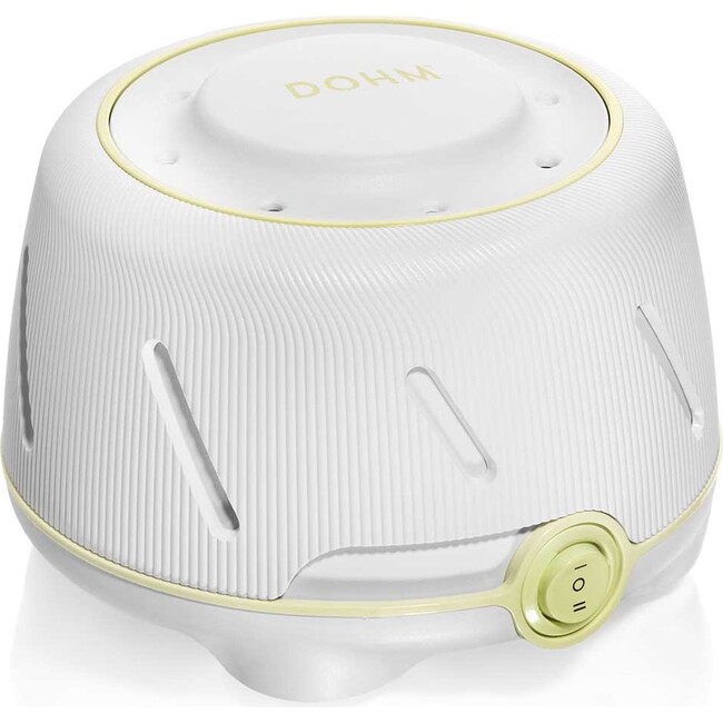 Dohm Natural Sleep Sound Machine, White/Green - Baby Monitors - 1