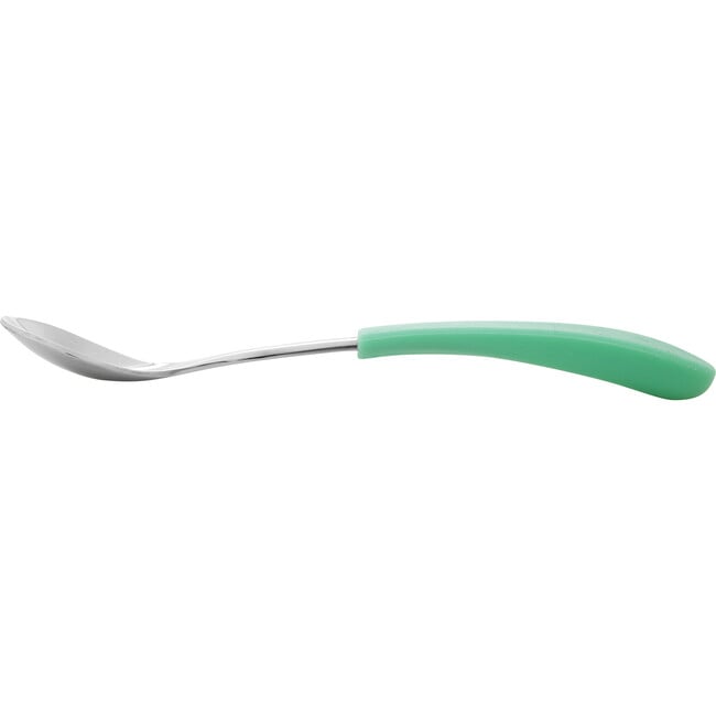 2-Pack Stainless Steel Infant Spoons, Green - Tabletop - 2