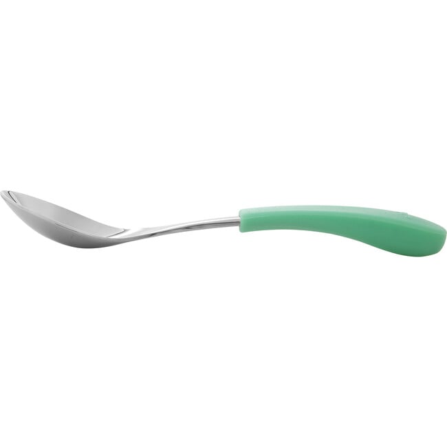 2-Pack Stainless Steel Baby Spoons, Green - Tabletop - 2