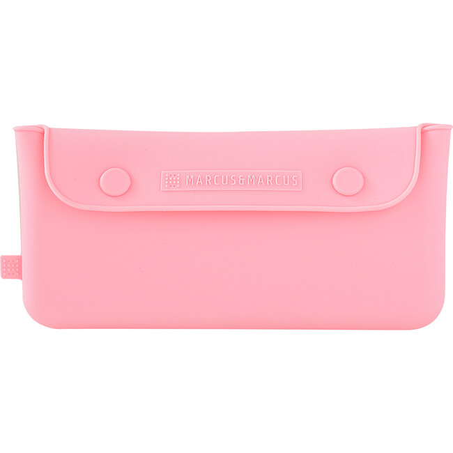 Silicone Cutlery Pouch - Pink