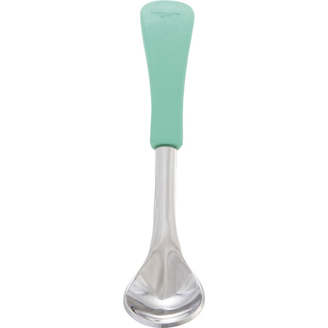 2-Pack Stainless Steel Infant Spoons, Green - Tabletop - 3