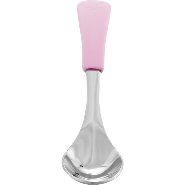 2-Pack Stainless Steel Baby Spoons, Pink - Tabletop - 3