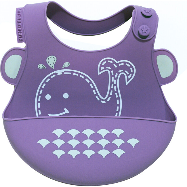 Adjustable Bib, Willo the Whale - Bibs - 3