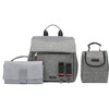 St. James Convertible Backpack, Grey Marl - Diaper Bags - 4