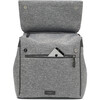 St. James Convertible Backpack, Grey Marl - Diaper Bags - 5