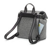 St. James Convertible Backpack, Grey Marl - Diaper Bags - 6
