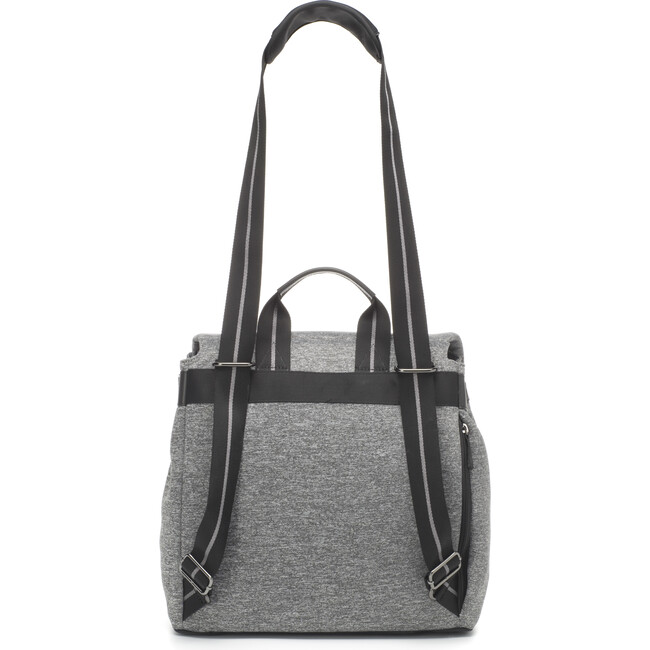 St. James Convertible Backpack, Grey Marl - Diaper Bags - 7