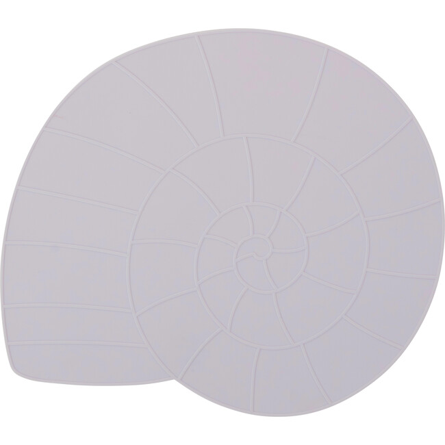 Nautilus Shell Silicone Placemat, Lavender