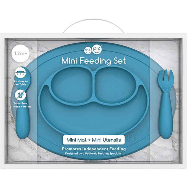 Mini Feeding Set, Blue - Tabletop - 2