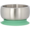 Stainless Steel Stay Put Suction Bowl + Airtight Lid, Green - Tabletop - 2