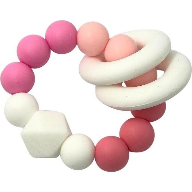 Pink Sapphire & Rose Sphere Set - Teethers - 3