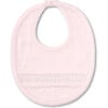 Charmed Bib, Pink - Bibs - 1 - thumbnail