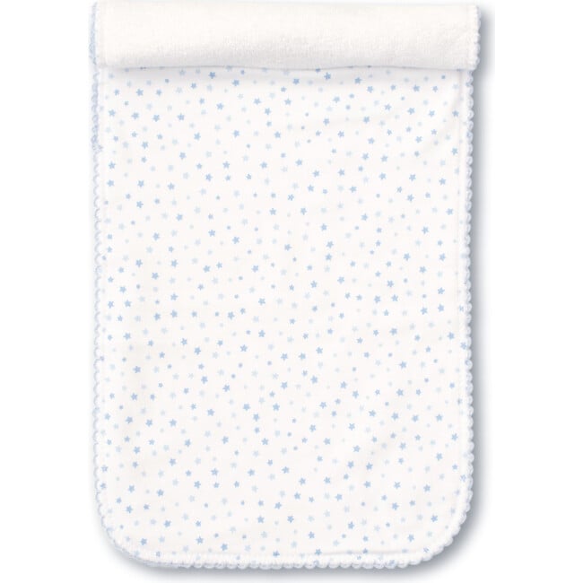 Superstars Burp Cloth, White & Blue - Bibs - 2