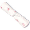 Ballet Slippers Burp Cloth, Pink - Burp Cloths - 1 - thumbnail