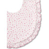 Sweethearts Bib, White & Pink - Bibs - 2