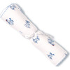 Playtime Pups Burp Cloth, Blue - Burp Cloths - 1 - thumbnail