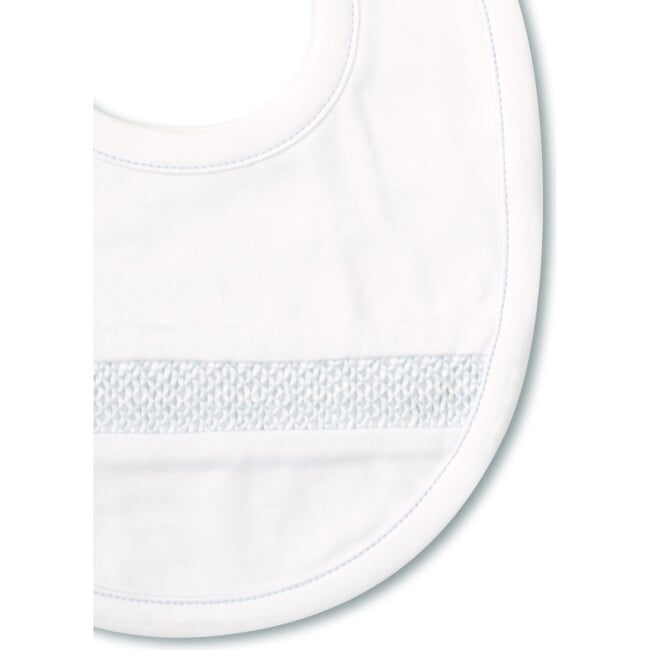 Charmed Bib, White & Blue - Bibs - 2