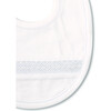 Charmed Bib, White & Blue - Bibs - 2