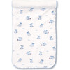Playtime Pups Burp Cloth, Blue - Burp Cloths - 2