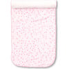 Sweethearts Burp Cloth, Pink - Burp Cloths - 2