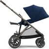 Gazelle S, Navy Blue - Double Strollers - 4