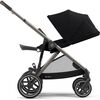 Gazelle S, Deep Black - Double Strollers - 4