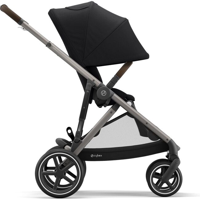 Gazelle S, Deep Black - Double Strollers - 5