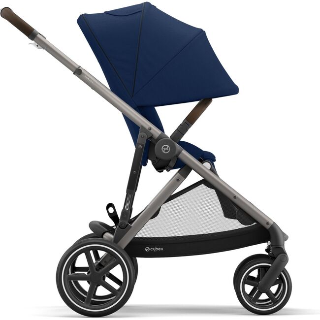 Gazelle S, Navy Blue - Double Strollers - 7