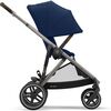 Gazelle S, Navy Blue - Double Strollers - 7