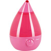 Ultrasonic Cool Mist Drop Shape Humidifier, Pink - Humidifiers - 1 - thumbnail