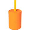 La Petite Silicone Mini Cup, Orange - Sippy Cups - 1 - thumbnail