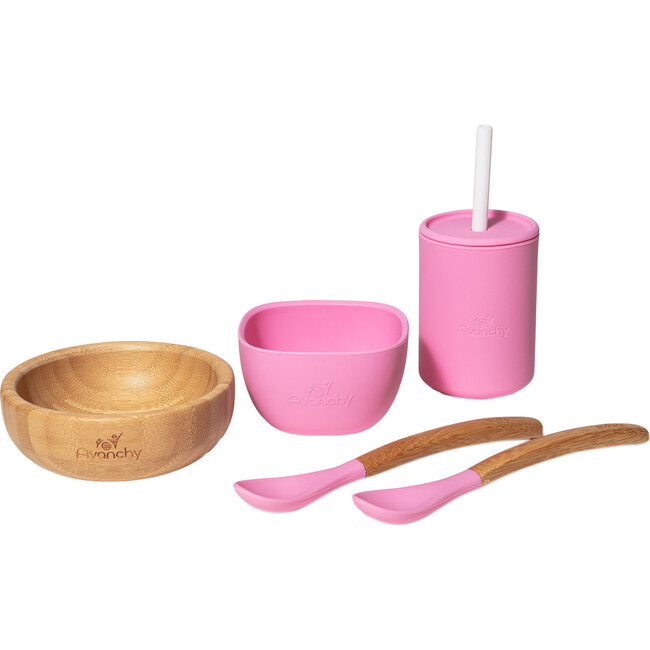 La Petite Family Set, Pink - Sippy Cups - 1