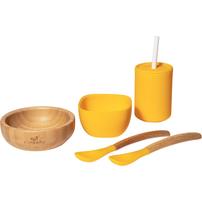 La Petite Family Set, Yellow - Sippy Cups - 1