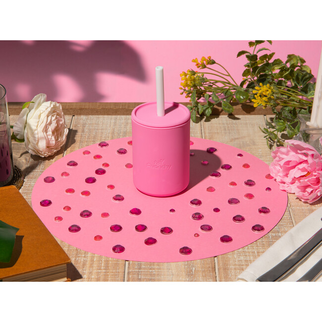 La Petite Silicone Mini Cup, Pink - Sippy Cups - 2