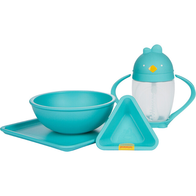 Exclusive Lollaland set, includes Lollacup and Mealtime set, Turquoise
